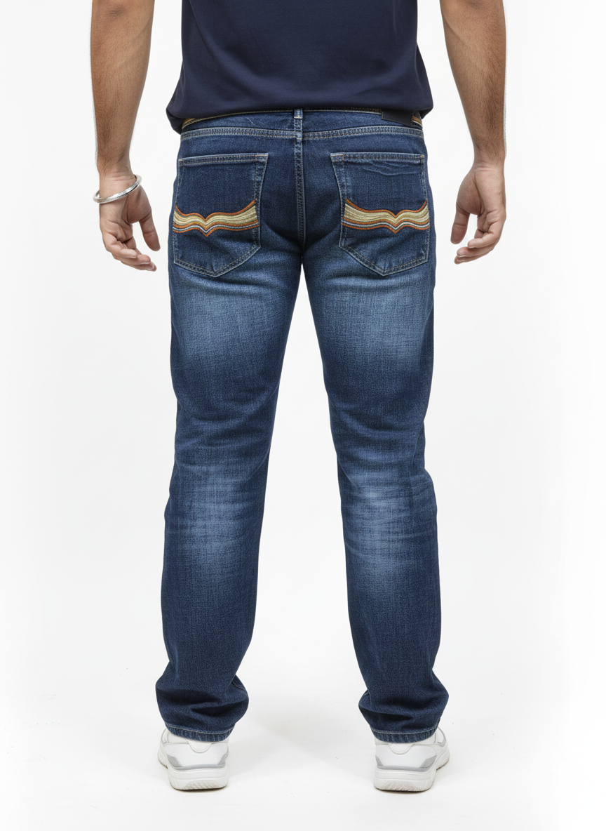 Men’s Regular Fit Denim Jeans | Casual Wear