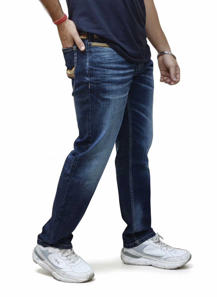Men’s Regular Fit Denim Jeans | Casual Wear