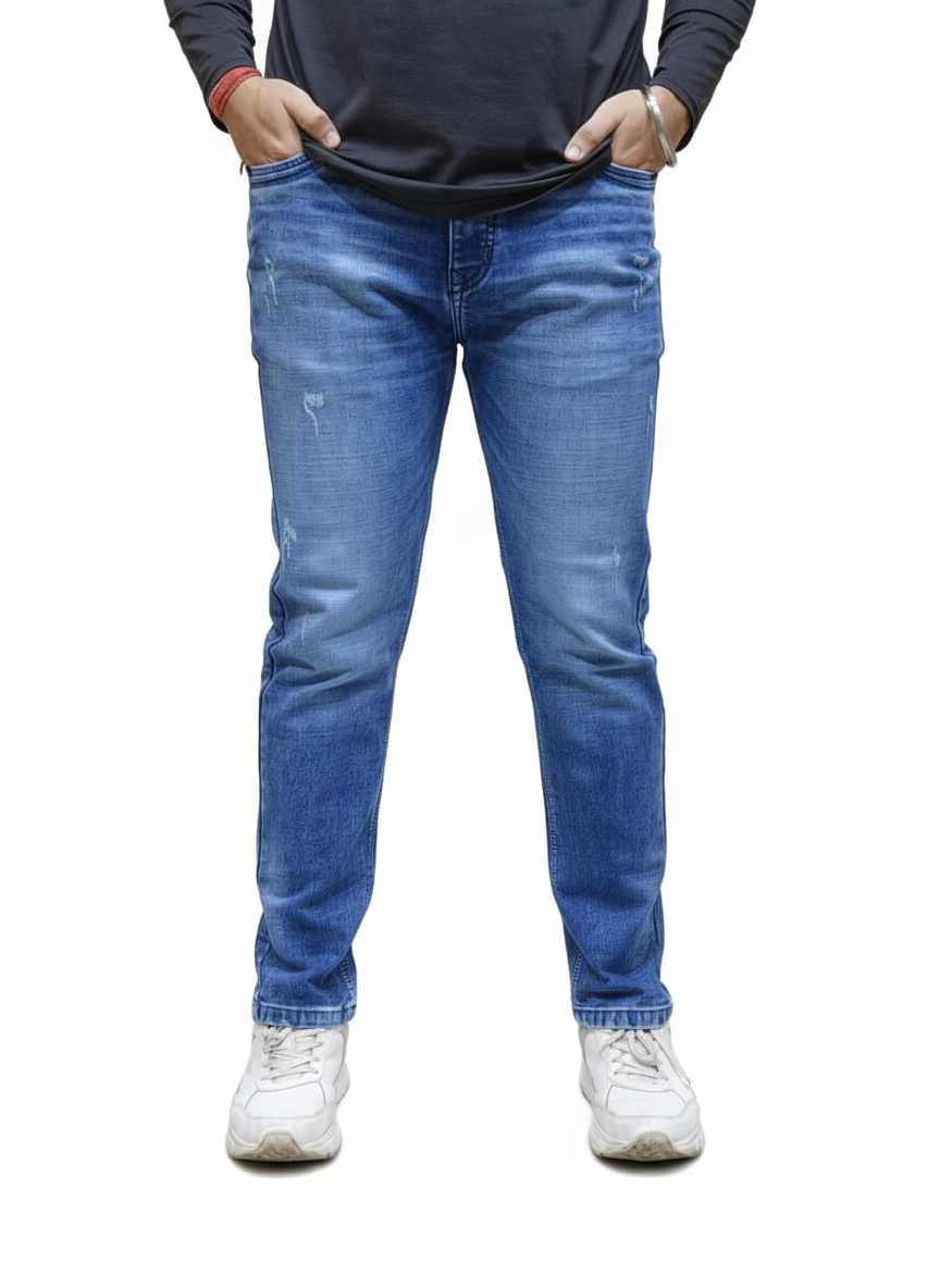 TSR Premium Light Blue Denim Jeans | Everyday Comfort Fit
